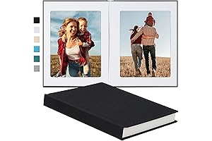 Quality Linen-Covered Memory-Journal 10 Page Photo Album