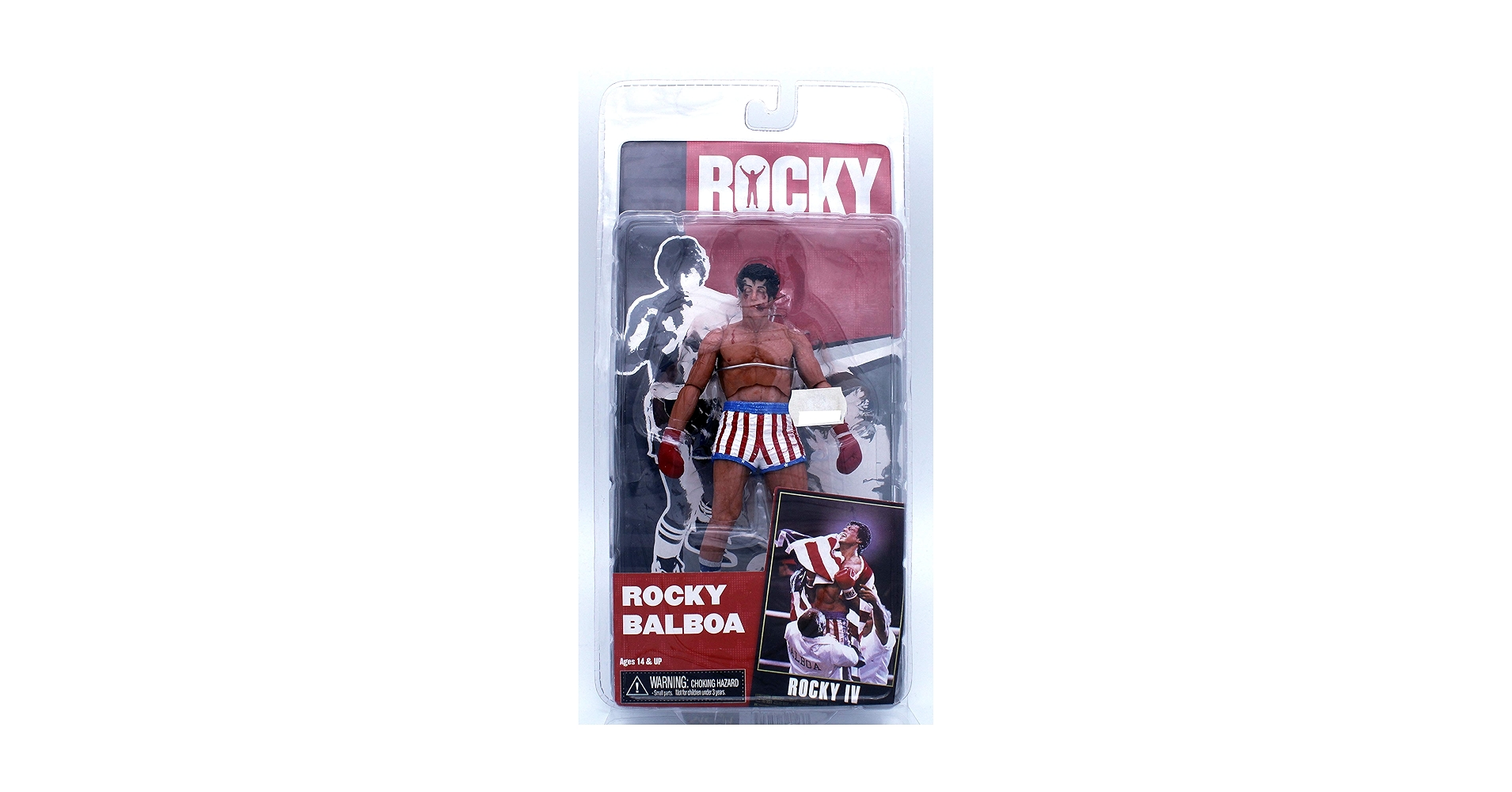 Amazon.com: Neca Rocky - Series 2 - Rocky IV Battle Damaged