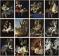 Vista 2 de Calendario de pared 2026 [12 páginas de 8 x 12 pulgadas] Naturaleza muerta de aves silvestres Vintage Arte Antiguo Museo Pintura