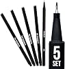 Scribbles That Matter Premium 0.7mm fineliner micron pen set of 5 | Smooth, Precise, Ergonomic Black Ink writing Pens for Journaling, Planning, Sketching