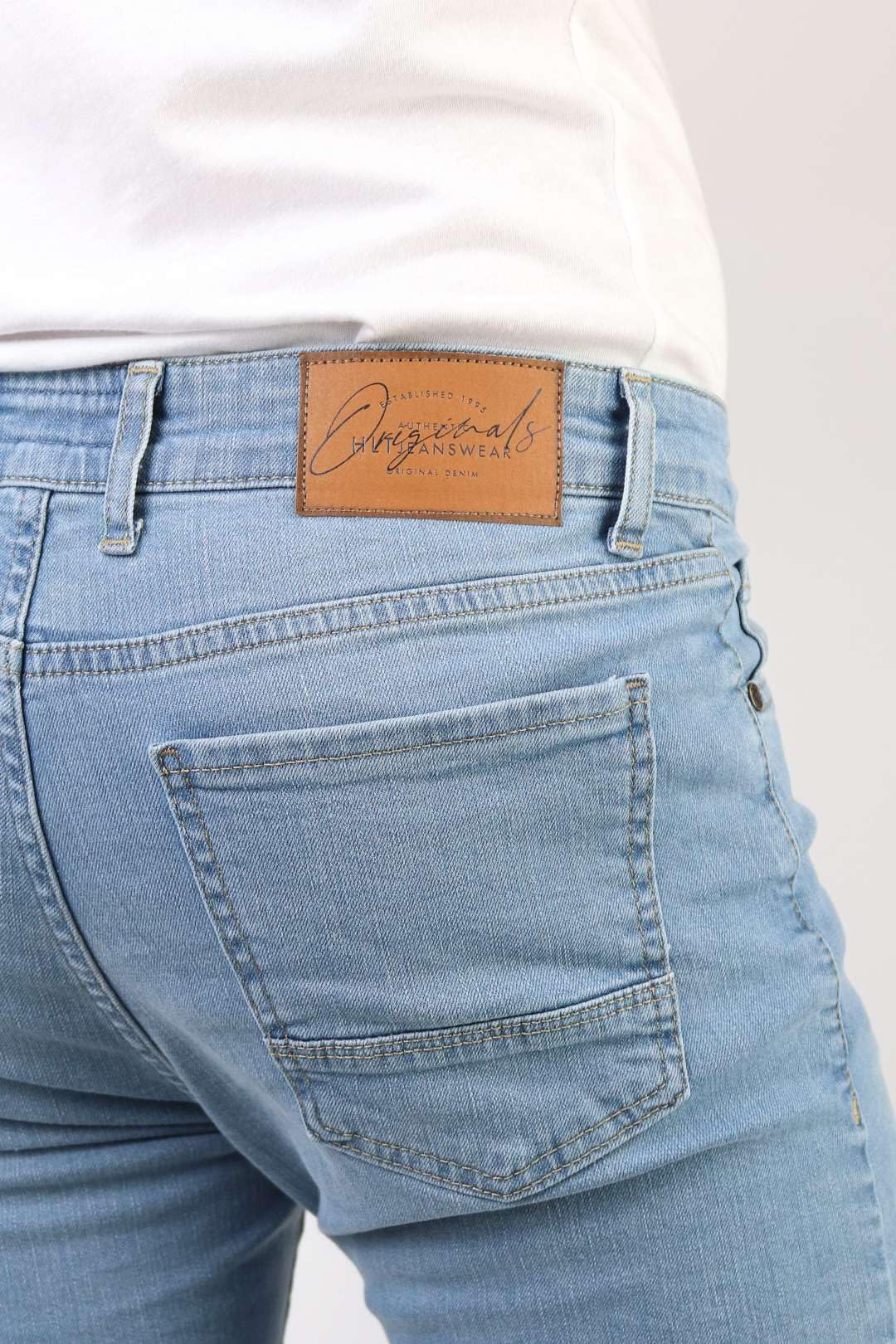 HALAT'S Herren Jeans Slim Fit - Baumwolle Jeanshose Stretch für Herren mit Schlanke Elastizität