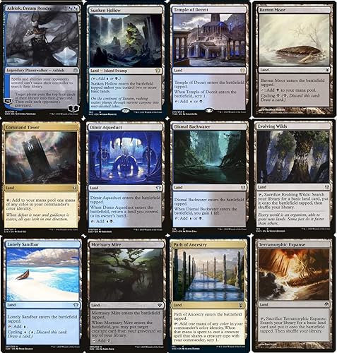 Miniatura 6 de MTG Decks & More Compatible con Magic The Gathering: Elite Toxrill Horror Commander Deck – Dimir – Azul Negro – EDH – 100 cartas – Personalizada –