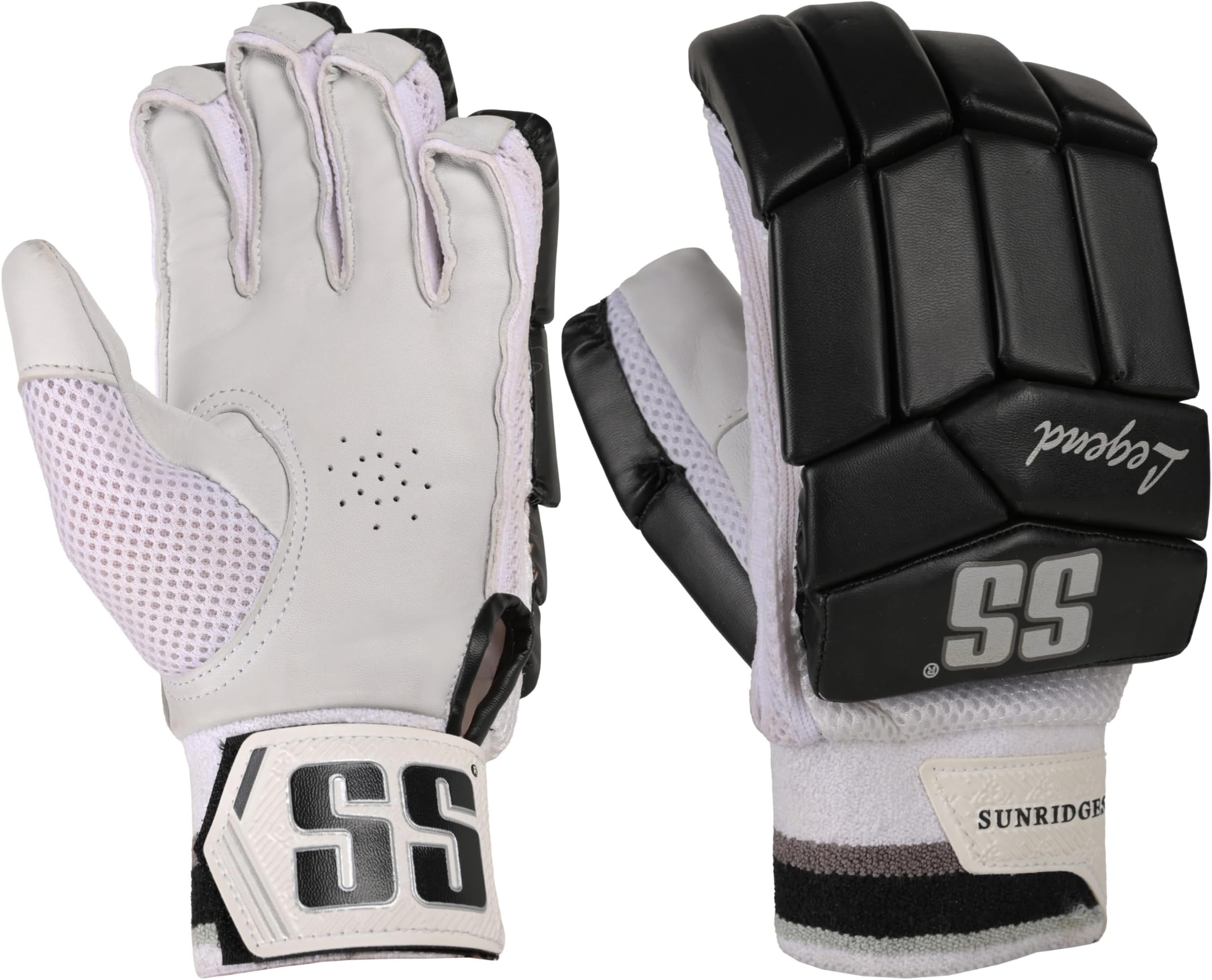 SS Cricket Legend Limited Edition Batting Gloves' Men's, Right Handed (Colors : Blue, Red, Black, White,Green)