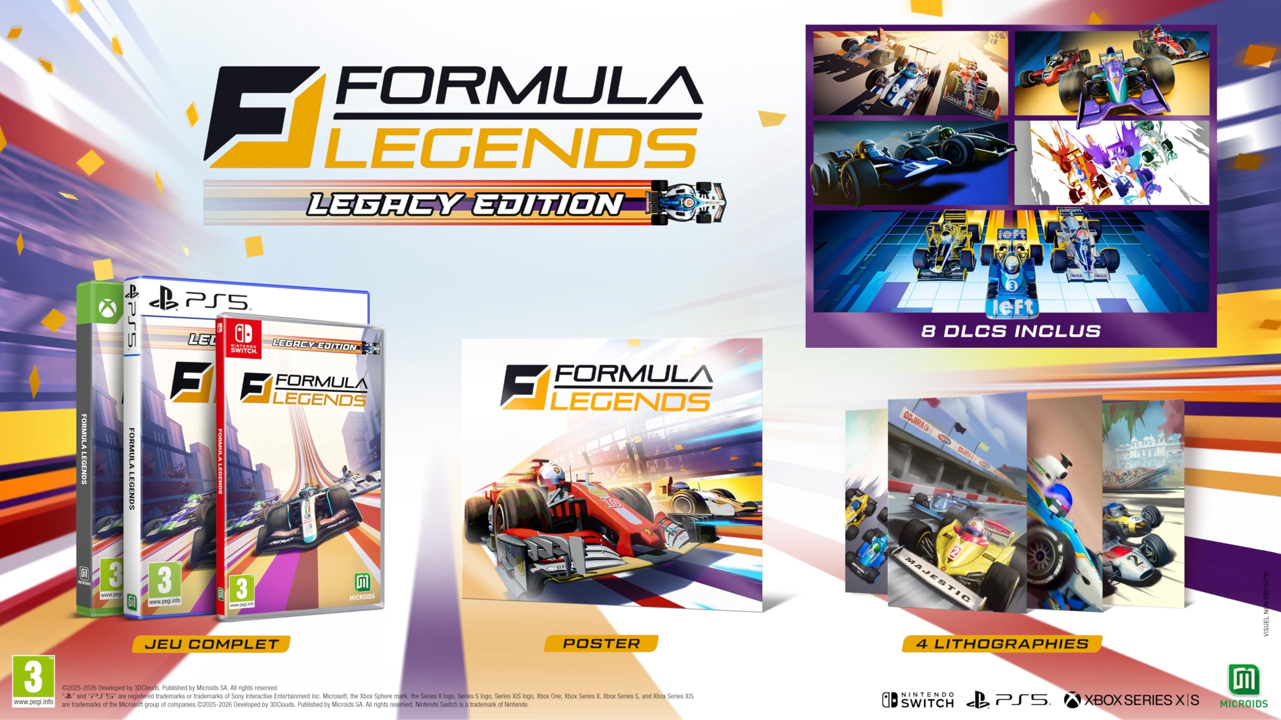 FORMULA LEGENDS - LEGACY EDITION Xbox Series X