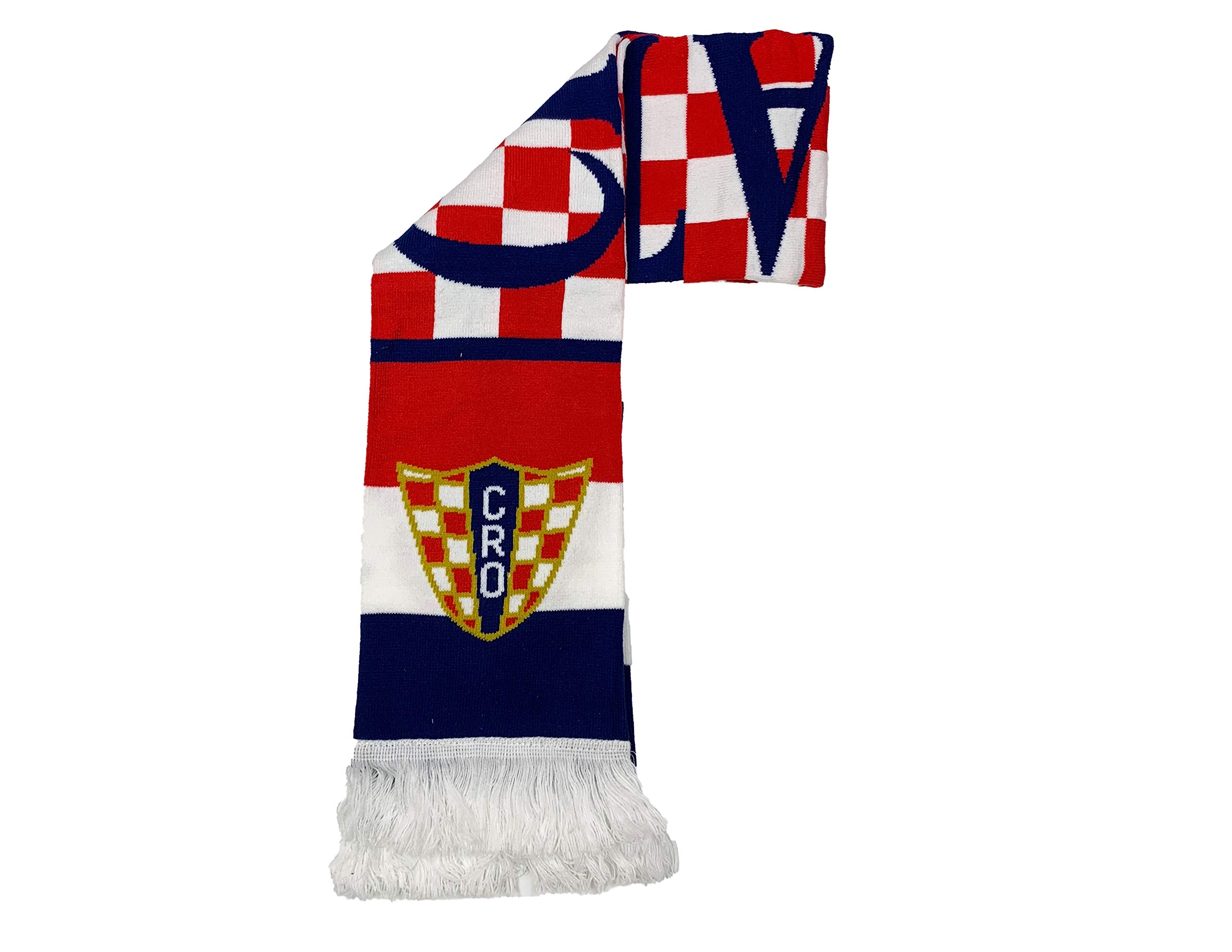 Hrvatska Croatia Soccer Knit Scarf, New Croatia National Football Team Scarve