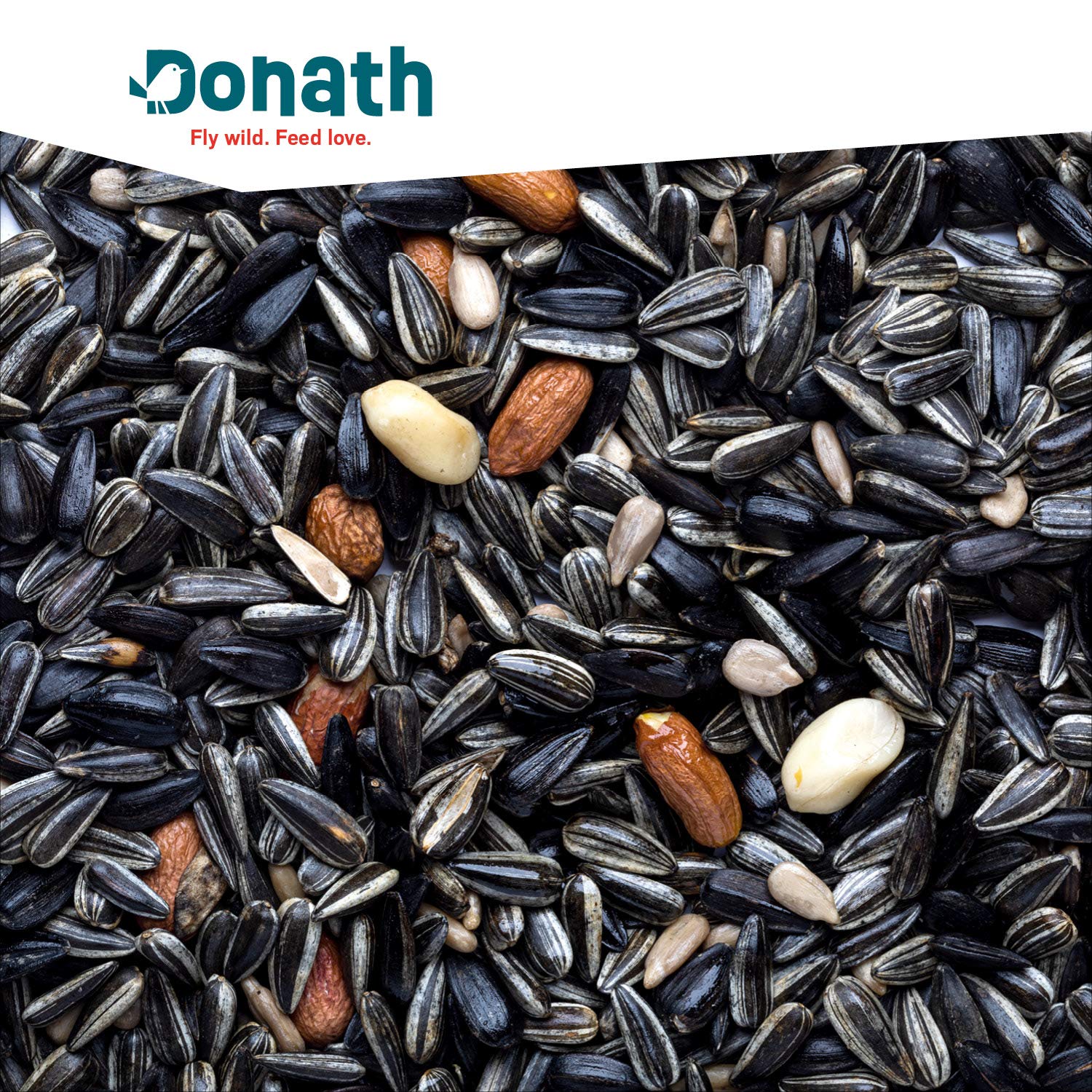Donath Basis Mix - die vitaminreiche und körnige Mischung - für alle körnerfressenden Feinschmecker - wertvolles Ganzjahres Wildvogelfutter - aus unserer Manufaktur in Süddeutschland - 20 Kg