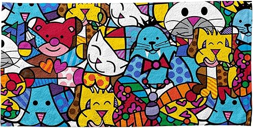 BRITTO Romero XL - Toalla de playa de algodón - Best Friends