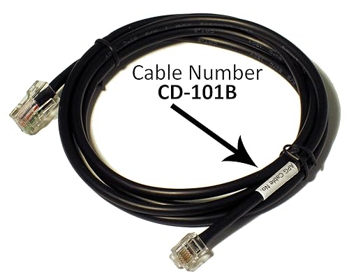 Miniatura 5 de APG Cable de interfaz de impresora  CD-101B  Cable para conexión de cajón de efectivo a impresora  1 x RJ-12 macho - 1 x RJ-45 macho  Se conecta a