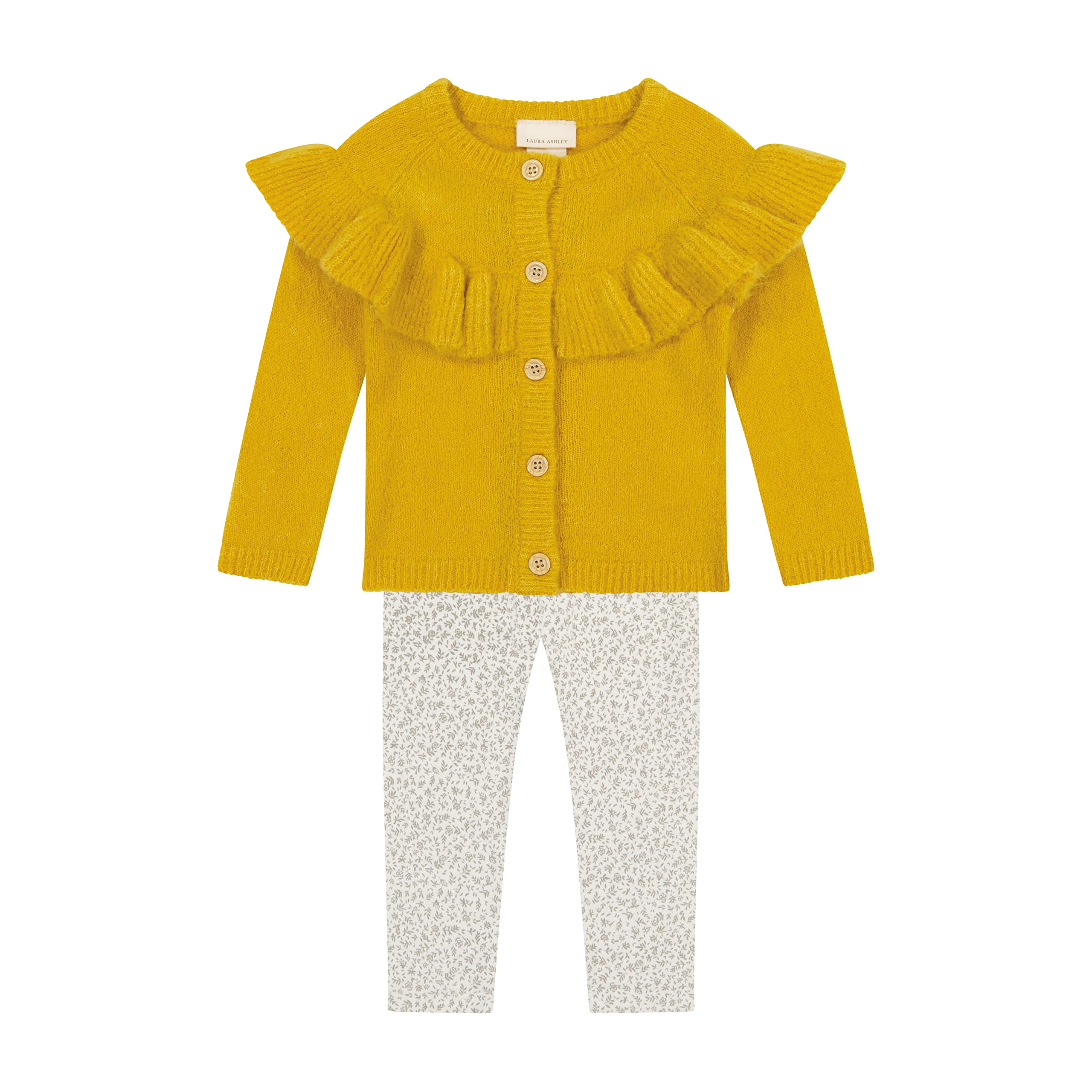 Laura Ashley2pcs set- Fuzzy Top & Legging