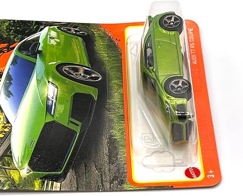 Miniatura 3 de Caja de cerillas Audi TT RS Coupe Verde Metálico 2100 (tarjeta corta) HLD10 2023