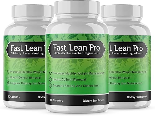 Paquete oficial de 3 cápsulas Fast Lean Pro, suplemento dietético Fastlean Pro, píldoras de fórmula avanzada Fast Lean Pro, tabletas Shark Extra