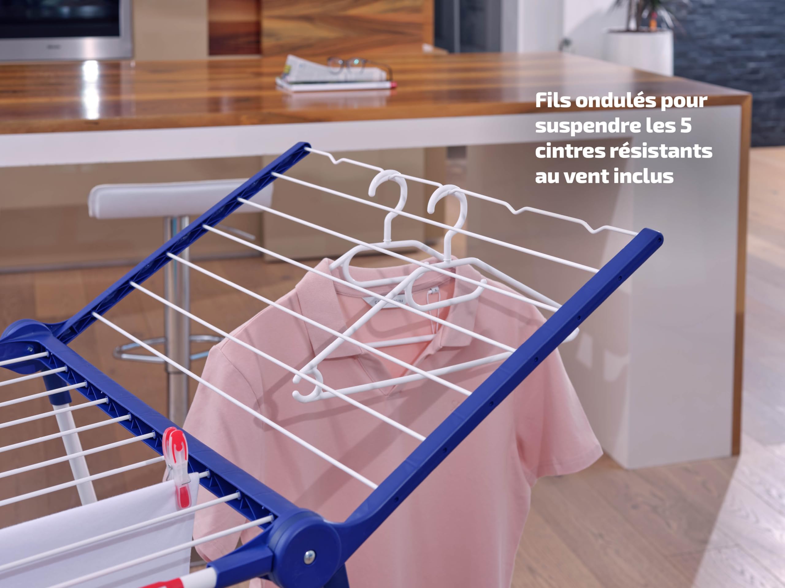 Leifheit 03221 Affettatore Manuale a Spirale Plastica Blu - Accessori Da Cucina - Piccoli Elettrodomestici