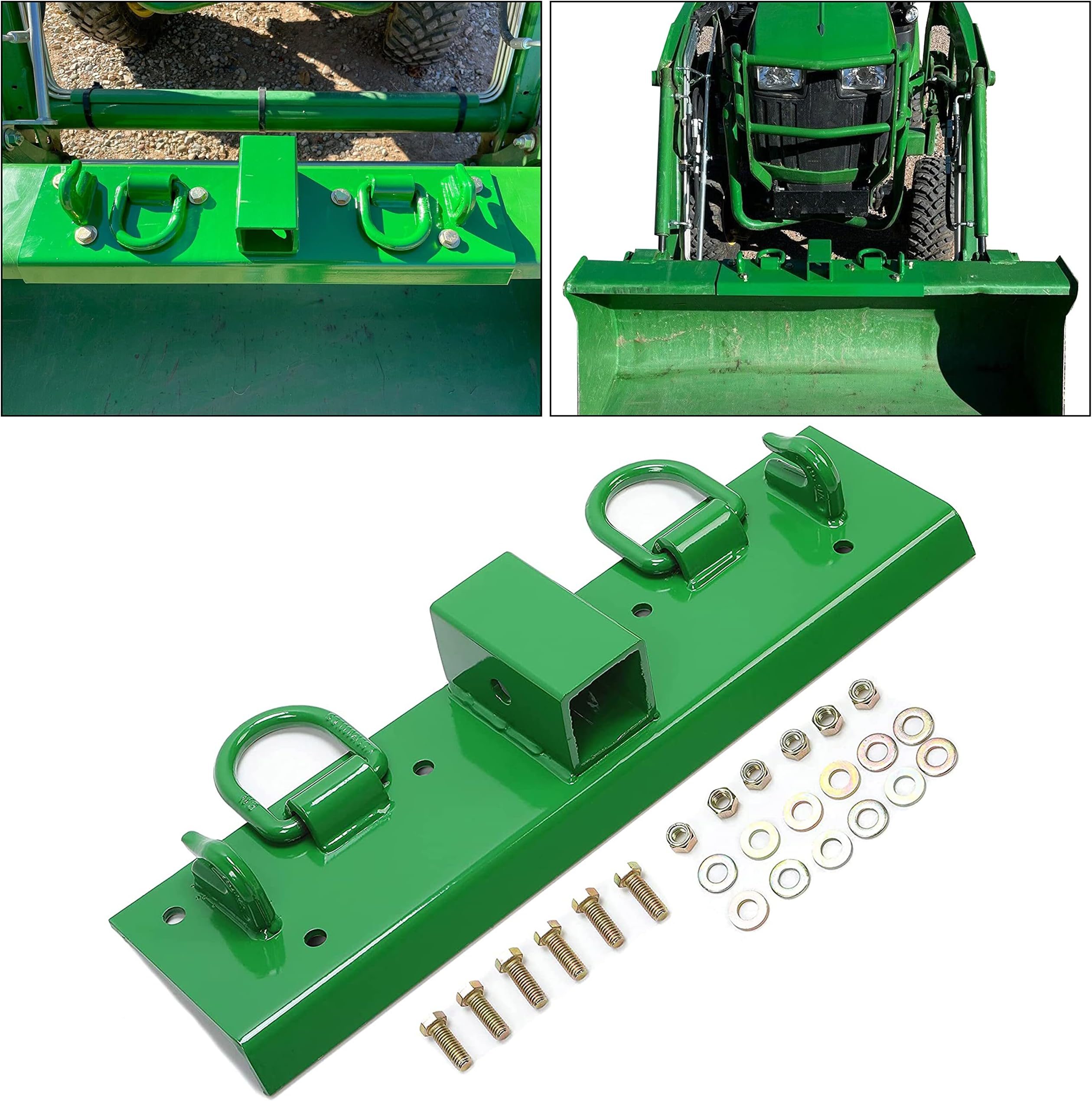 M.G.E. Products Compact Tractor Bolt on Chain Hooks, D