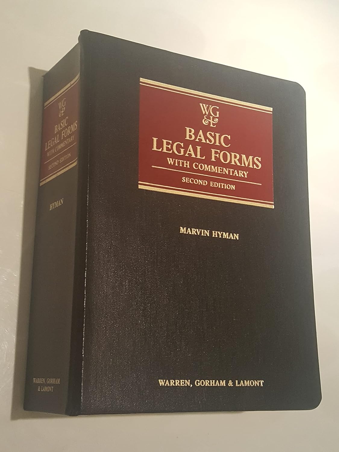 Basic Legal Forms With Commentary Including 1994 Cumulative Supplement No. 2 Marvin Hyman