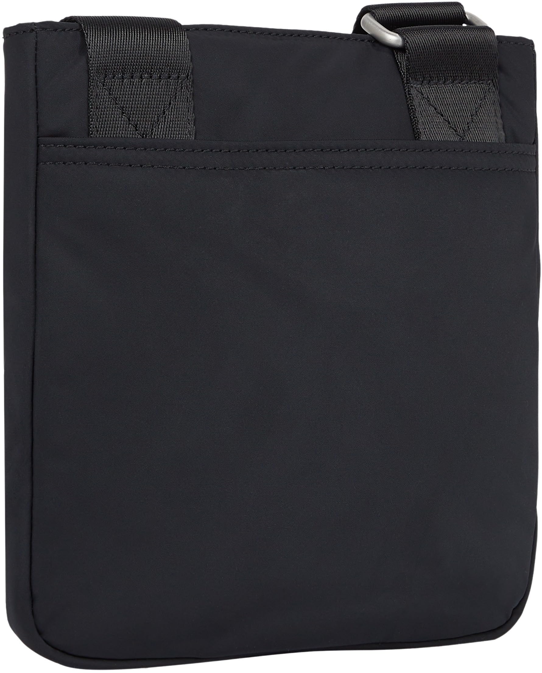 Tommy Hilfiger Bolso bandolera Hombre Signature Mini Crossover pequeño, Negro (Black), Talla única