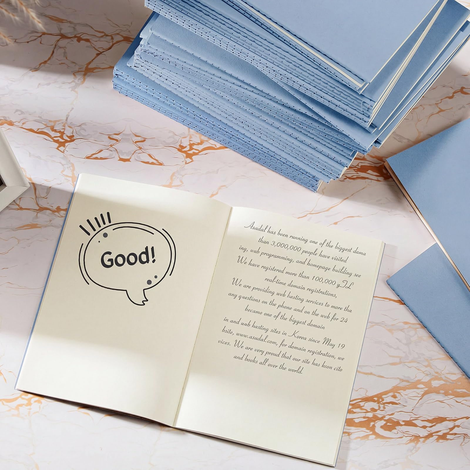 Mimorou 100 cuadernos diarios a granel, cuaderno pequeño A5 de tapa blanda de papel kraft de 5.5 x 8.3 pulgadas, blocs de notas con 60 páginas, 30 hojas para escribir bocetos, suministros de oficina