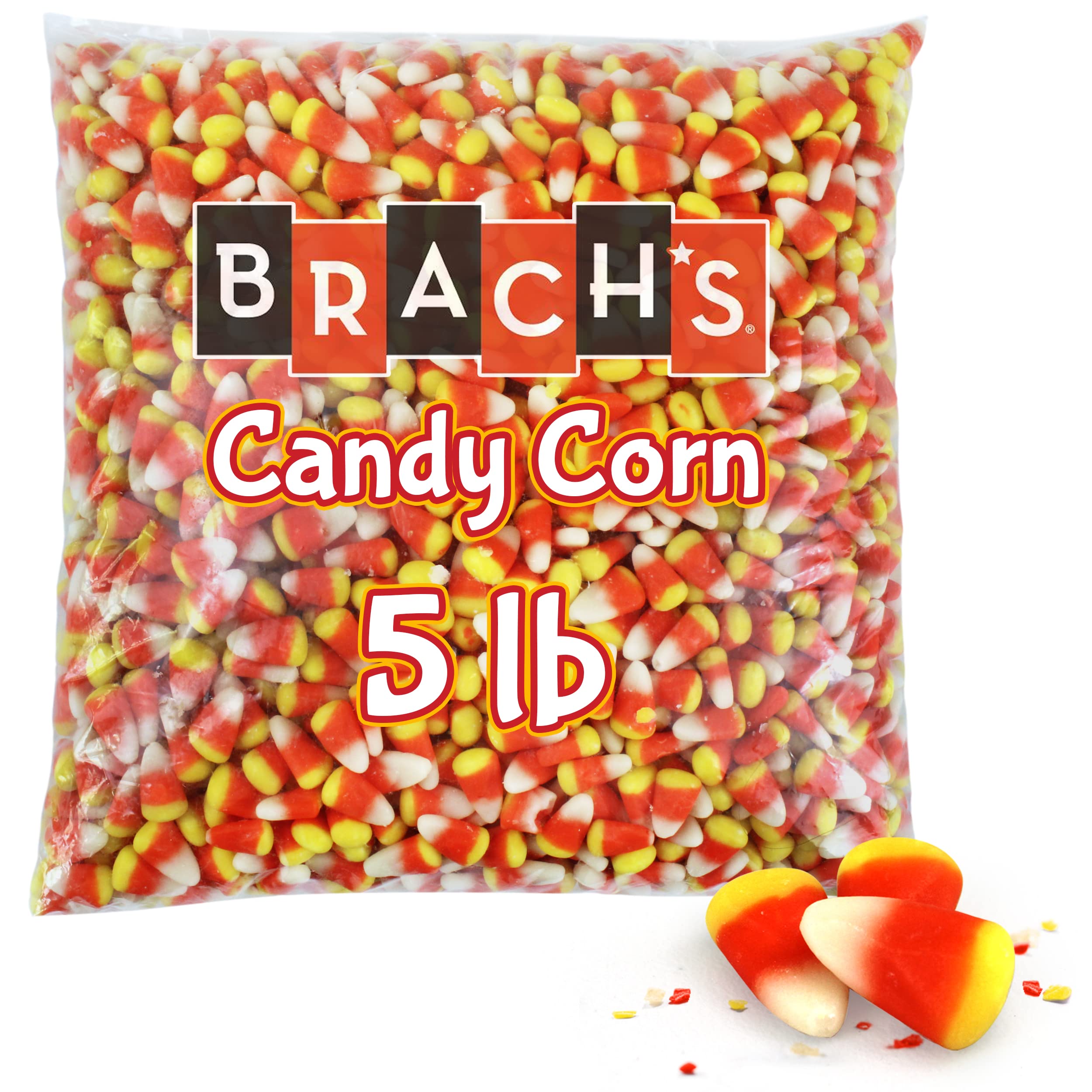 Buy Brach's Candy Corn, Classic Halloween Candy, Bulk Packaging, 5