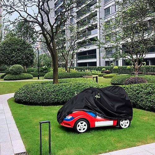 Miniatura 7 de Funda para auto de juguete para niños, 600D, gran funda impermeable para ruedas eléctricas, Jeep, camión, protege todo tipo de clima, el automóvil