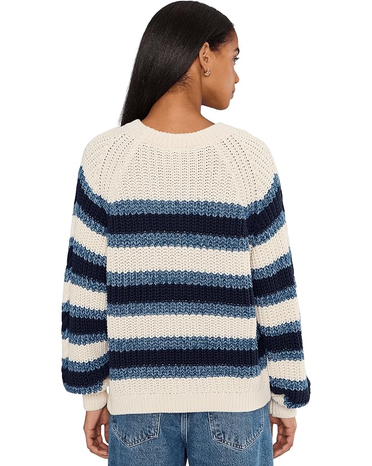 Free People Frankie Cable Striped Pullover - #4 of 5