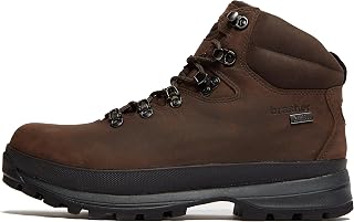 Brasher Brown Men's Country Master Waterproof Leather Walking Boots with Vibram Outsole, Men's Hiking Boots, Men's Outdoor and Recreational Footwear