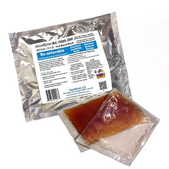 Underwater Electrical Insulating Resin | Conductive Waterproof Electronic Potting Compound for Pool, Spa, and Fountain | Easy DIY | Re-Enterable Waterproof Epoxy | RC-7000-350 12.3 oz