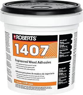 ROBERTS 1407-1 Flooring Adhesive, 1 Gallon, Beige - coolthings.us