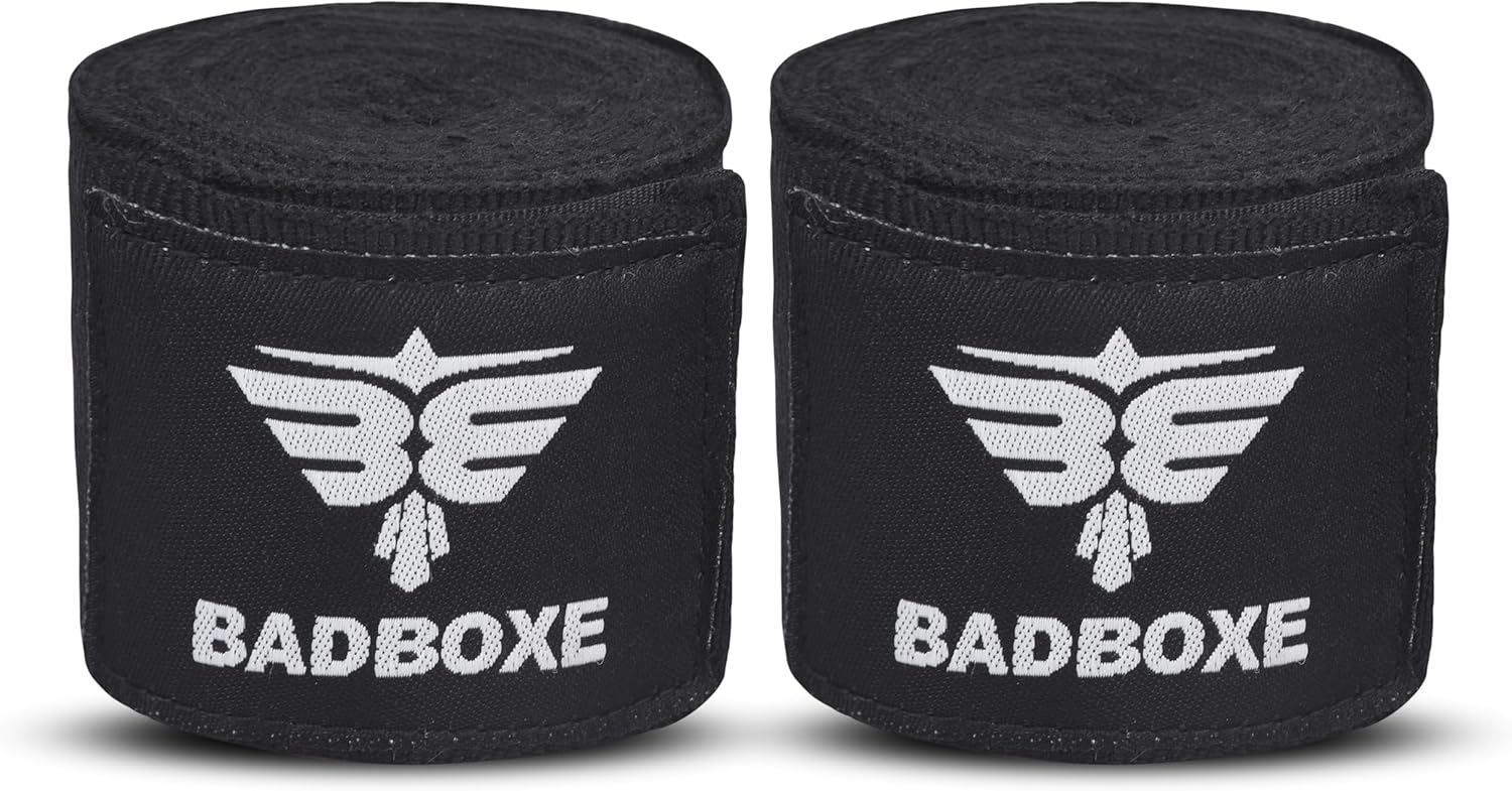 Twister 180" Elastic Cotton Boxing Hand Wraps - Premium MMA Fighter Wraps for Max Protection