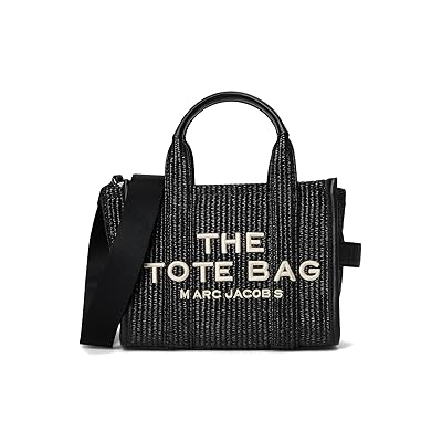 Marc Jacobs The Woven Small Tote Bag Tote Handbags Black, Cotton/Polypropylene