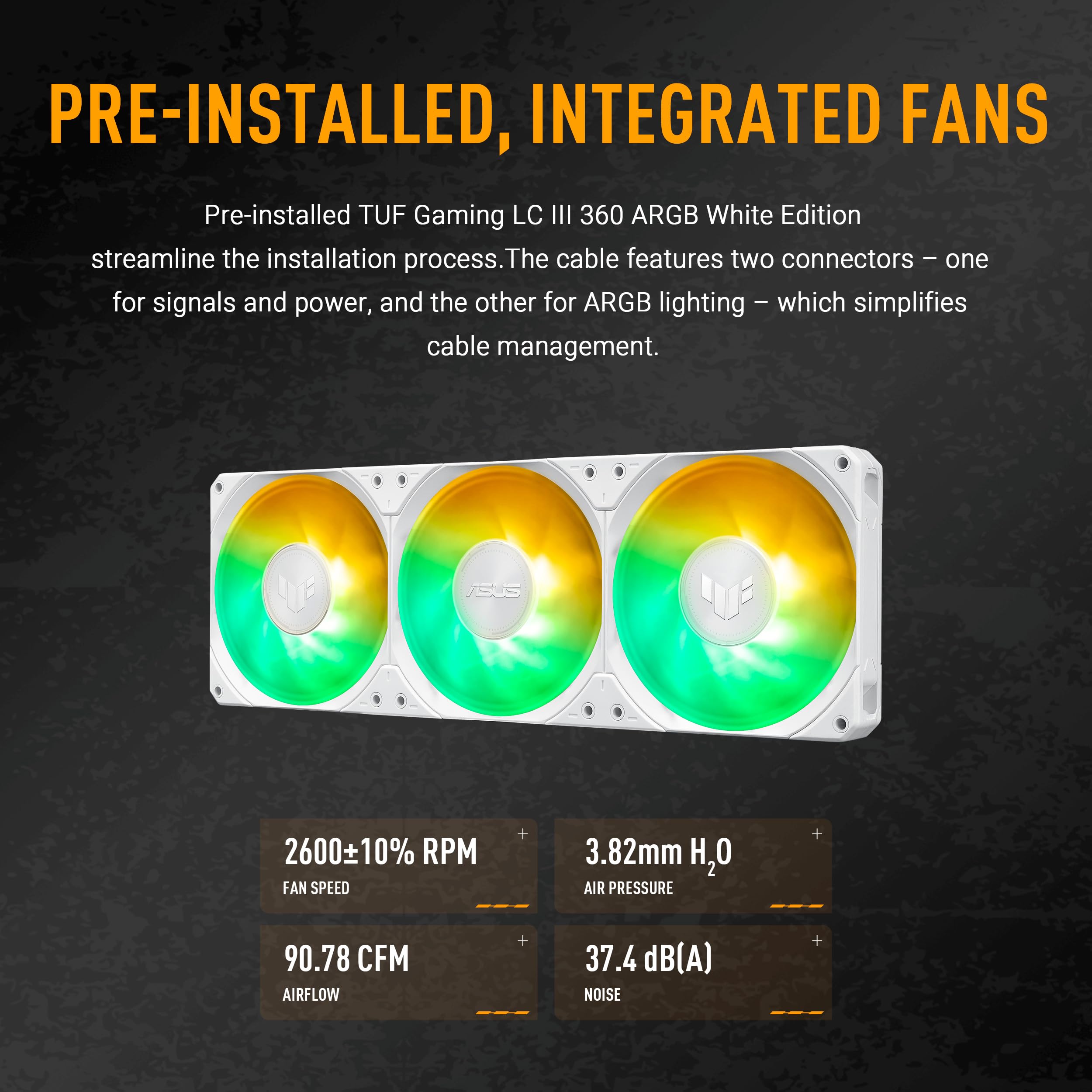 ASUS TUF Gaming LC III ARGB 360mm AMD/Intel Gaming Sıvı CPU Soğutucu
