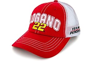 Joey Logano Primary Color Mesh Trucker Cap