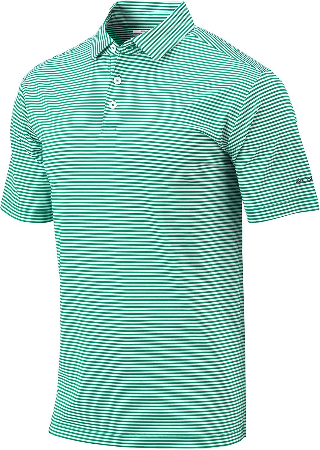 Columbia Men's Golf Club Invite Polo Omni Wick Lightweight Short Sleeve Shirt