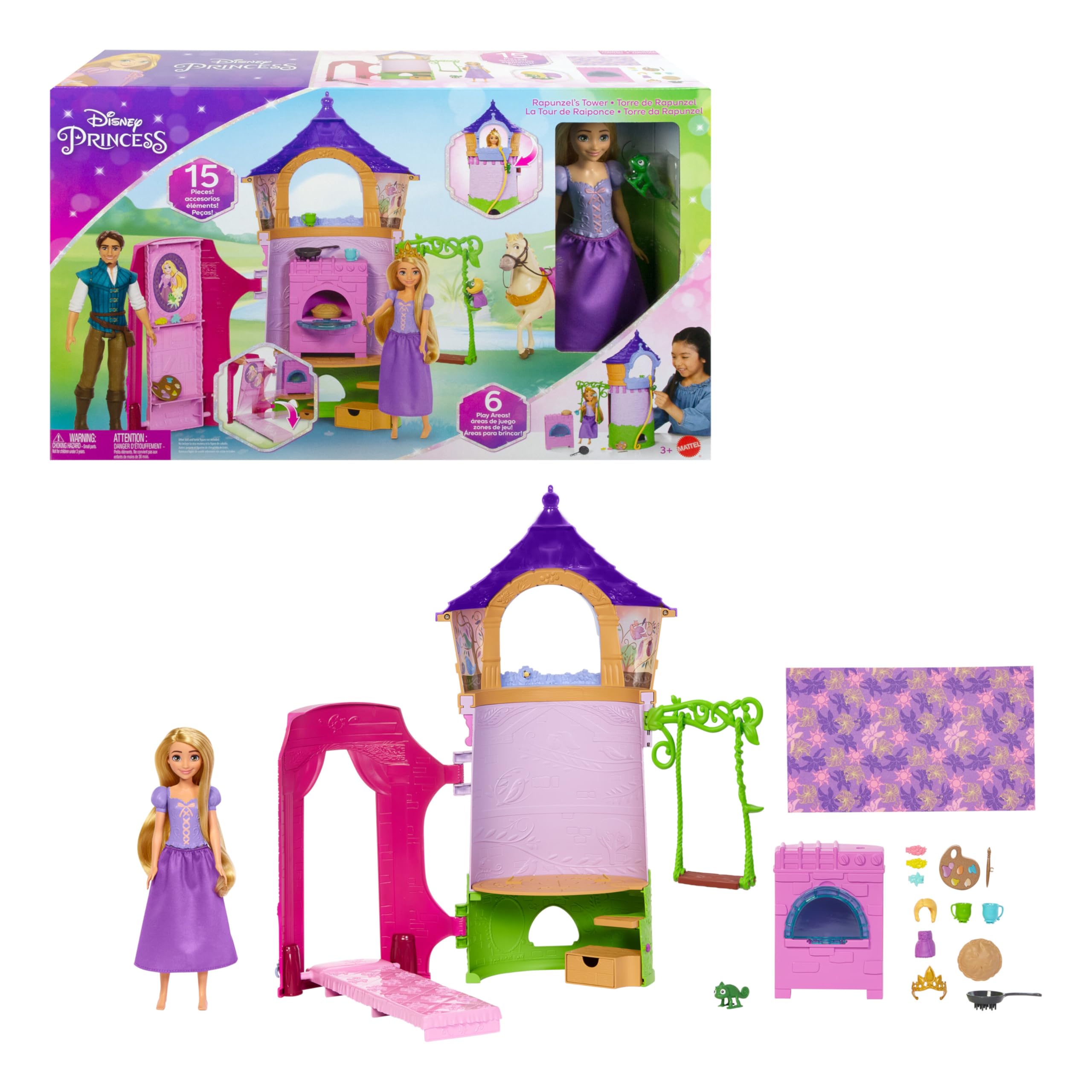 Mattel Disney Princess Rapunzel's Turm HLW30