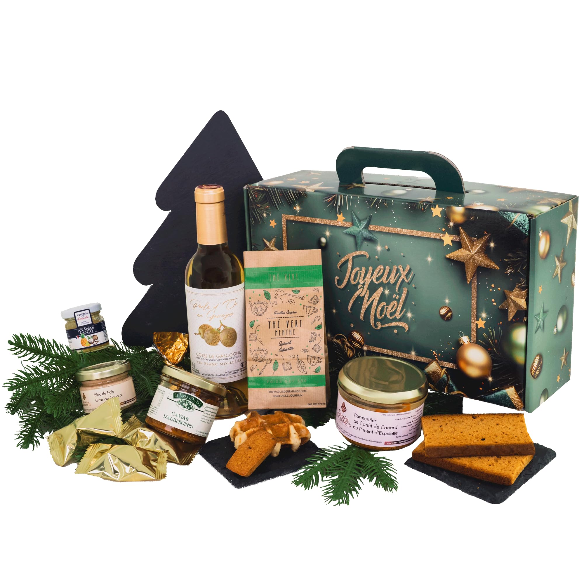 COLIS GOURMANDS - Panier Garni - Coffret Gourmand À Offrir - Idéal pour Cadeau Fête des Mères, Fête des Pères, Anniversaire, Noël, Retraite