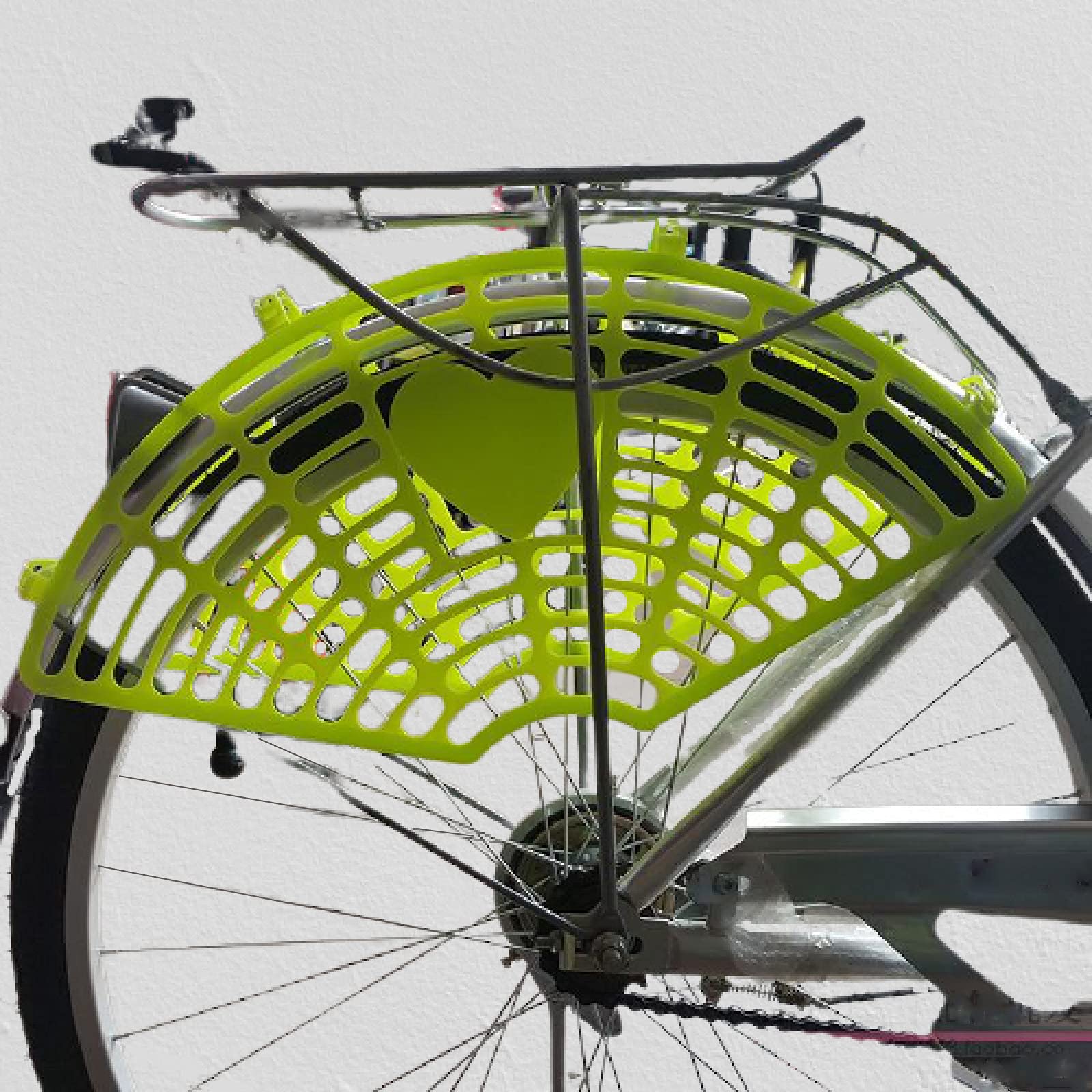 Filets De Protection Roue Arrière Vélo - Pour Siège Enfant - Évite Coincement Pieds Et Jupes - 20 à 26 Pouces - 4