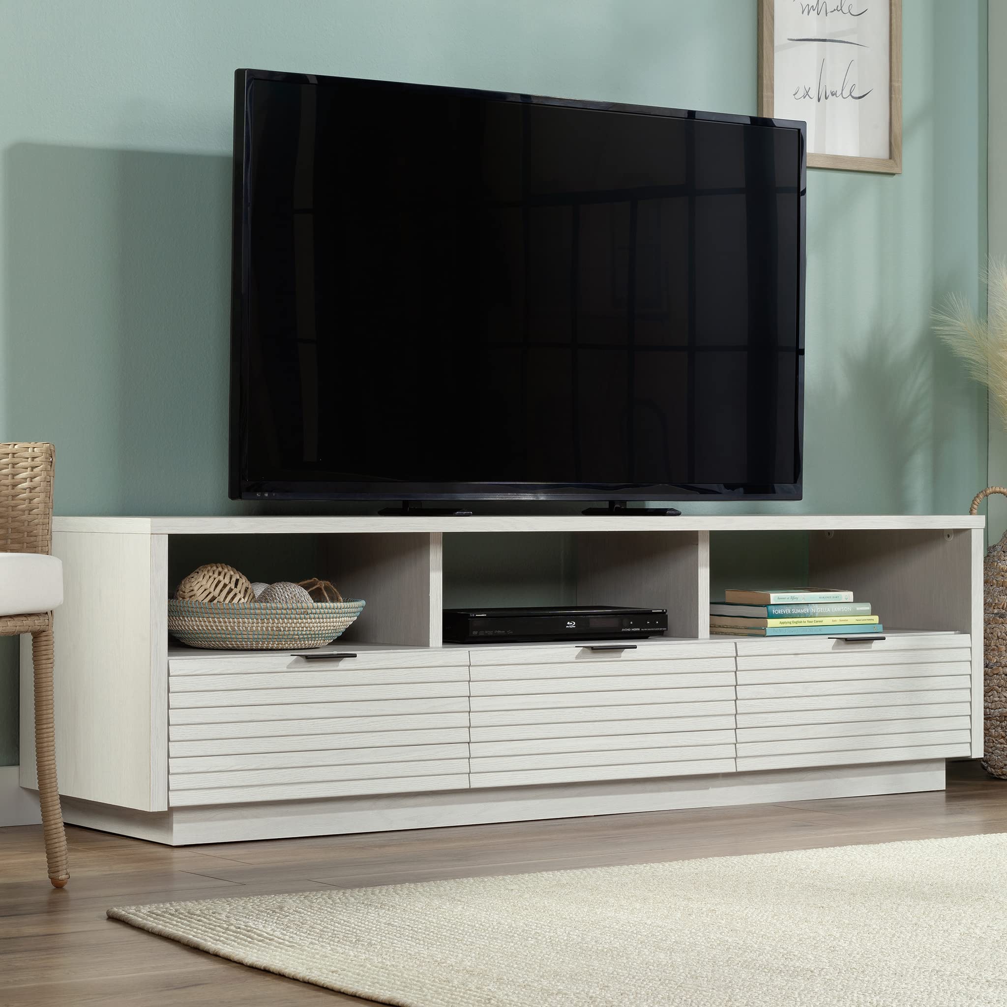 Sauder Harvey Park Credenza with Drawers, for TVs up to 70