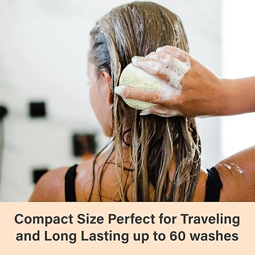 Miniatura 3 de Relaxcation Made in USA - Barra de champú sólido orgánico de romero y aloe vera para el crecimiento del cabello, refrescante e hidratante, champú de