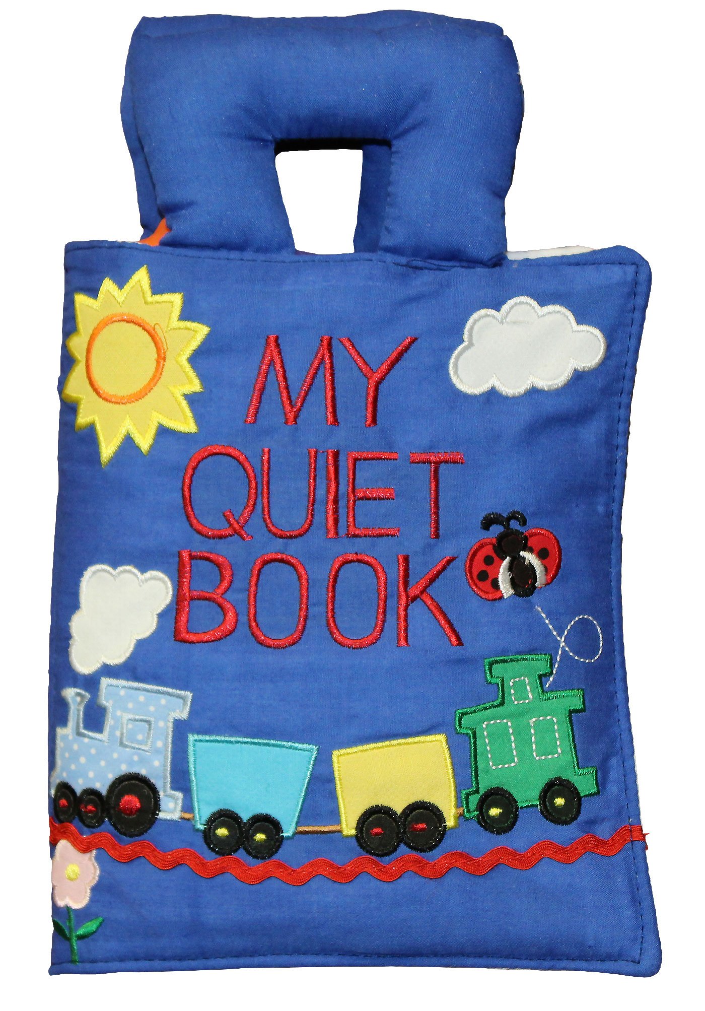 Alma's Designs My Quiet Book Bright Cloth Fabric Learning and Activity Book