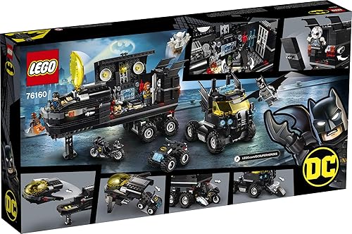 Miniatura 5 de LEGO DC Mobile Bat Base 76160 Batman - Juguete de construcción de Batcueva de Gotham City y minifiguras de acción gran regalo de Batman para niños