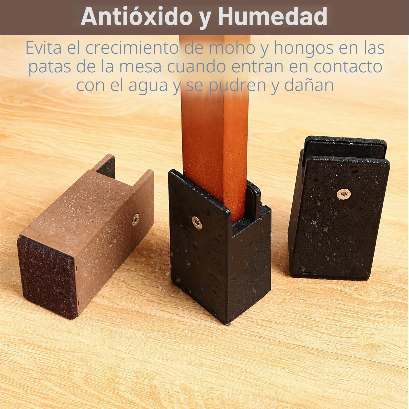 4 piezas de elevación de muebles 10 cm, elevación de mesa ajustable, elevación de silla, elevación de cama, elevador de muebles, elevador de sofá, elevador de mesa, elevación de cama para