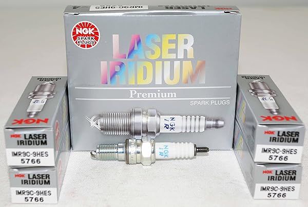 NGK (5766) IMR9C-9HES Spark Plug - Pack of 4