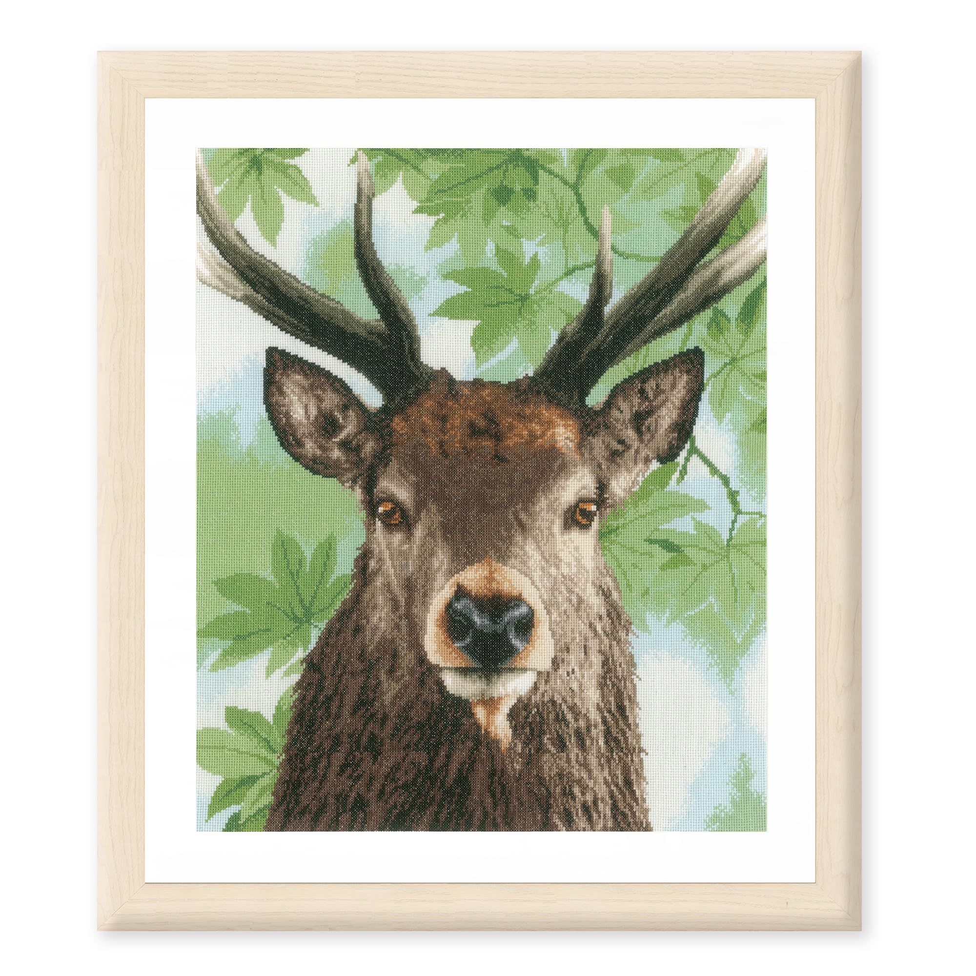 Lanarte Counted Cross Stitch Kit: Proud Red Deer