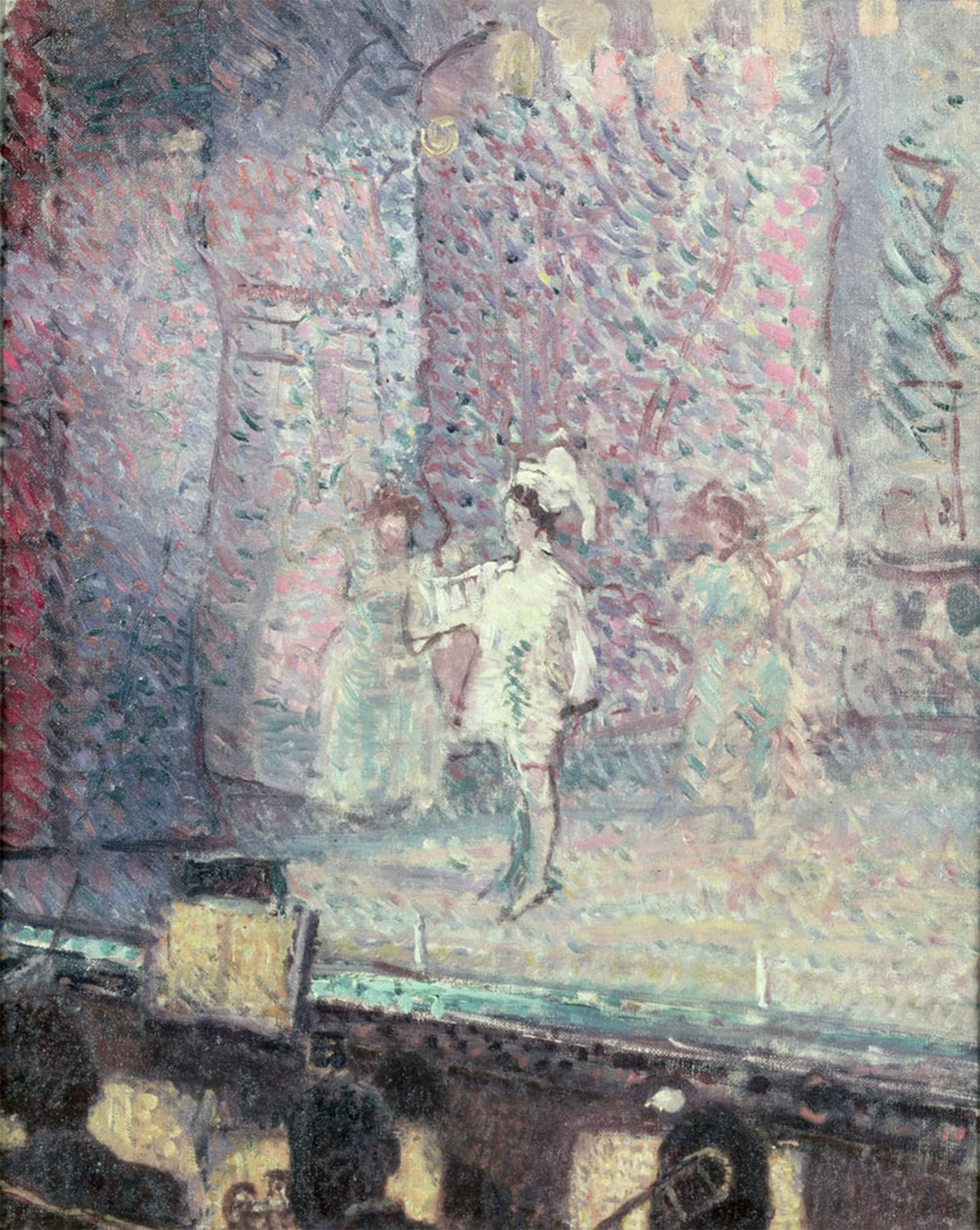 ARTXLXXBN Famous Prints Artwork Pictures Poster Painting Art the Music Hall by Spencer Frederick Artwork Landscape Pictures for Home Decor 60x90cm