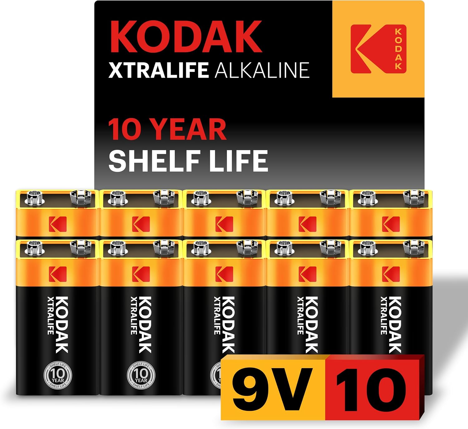 KODAK AA Alkaline Batteries (60 Pack) Double A Battery, LR6 1.5V — image 13