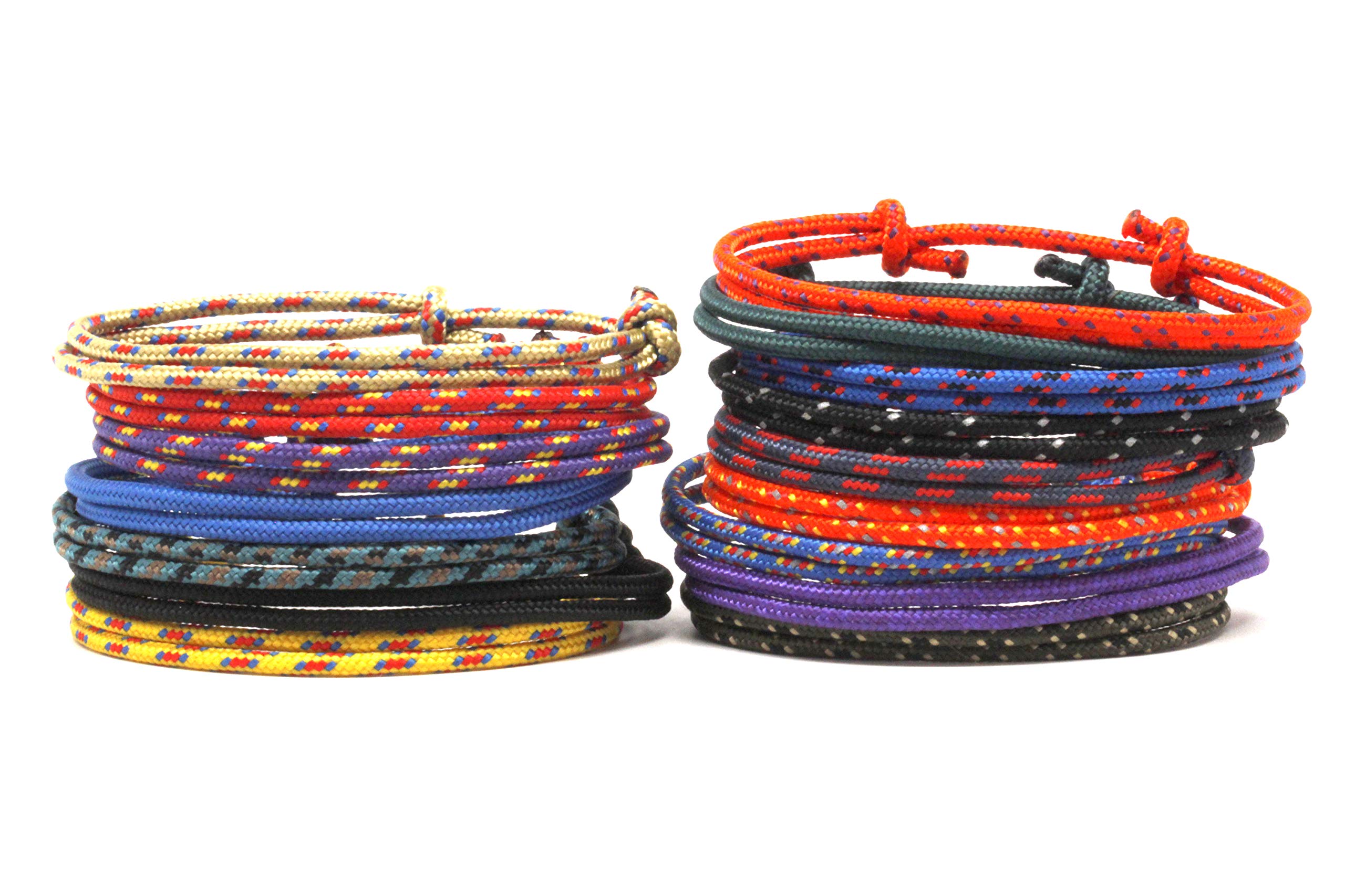 Dowling BrothersDowling Brothers 3 Pack Summer Camp Rope Minimal Handmade Knot Friendship Bracelet