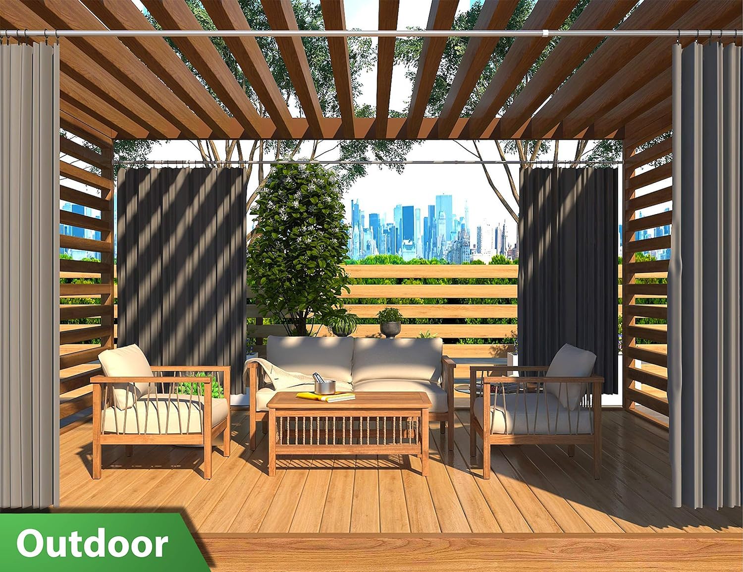 MEISENBERG Bastone Estensibile a Pressione 260-310, Argento, Ø 25 mm, Asta Tenda Doccia per Tendaggi, Bagni e Balcone