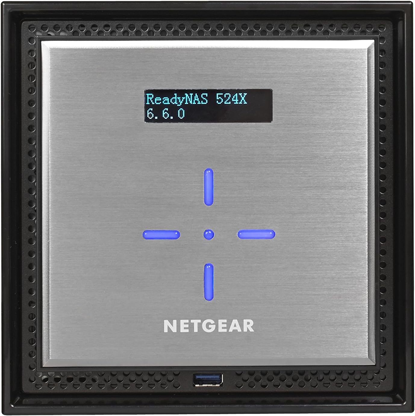 NETGEAR ReadyNAS 524X High Performance 10GbE 4-bay Network Attached Storage Diskless (RN524X00-100NES)