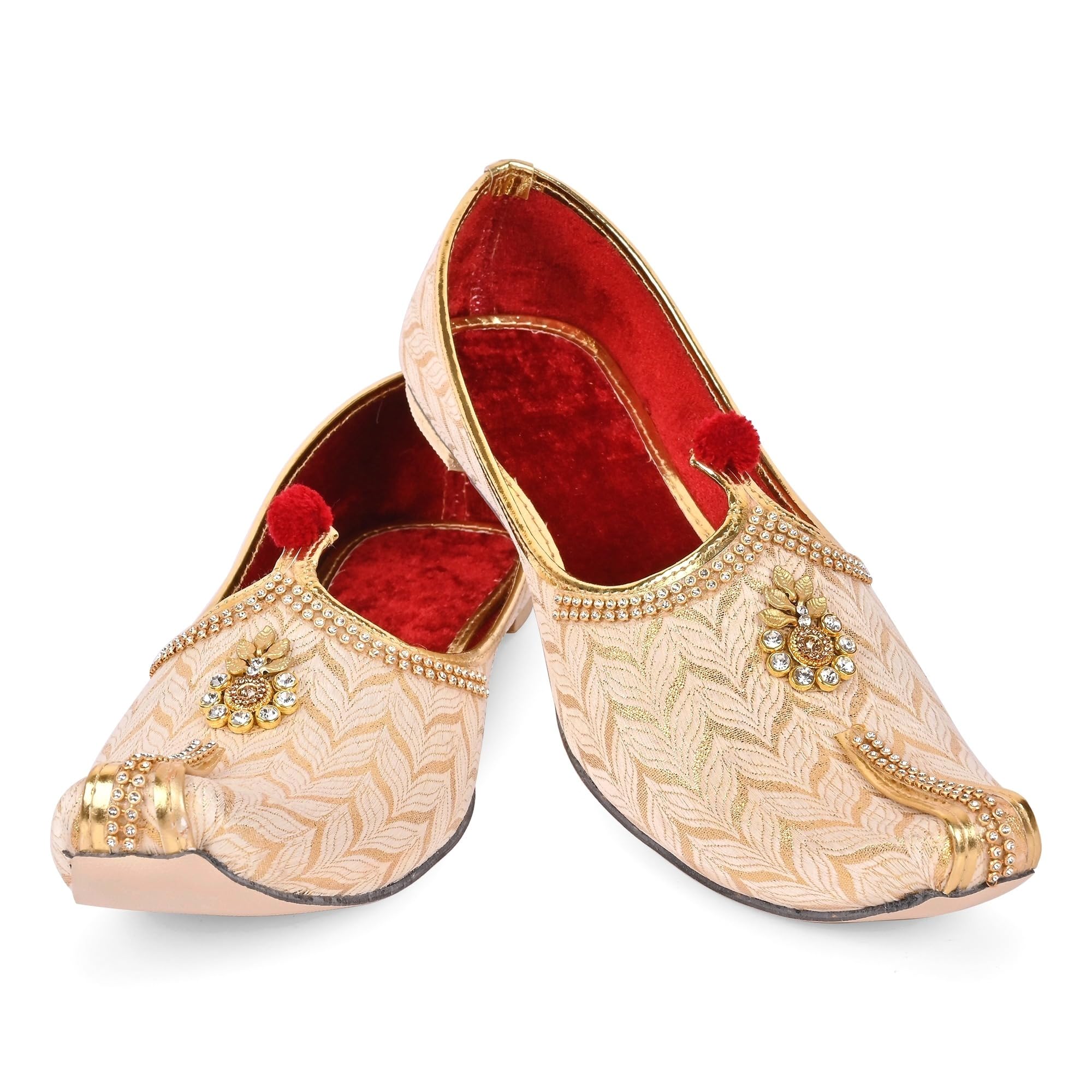 Wedding Juti for Men|Sherwani Juti for Men| Jutti for Men| Wedding Shoes for Men| Punjabi Jutti for Men| Mojaris for Men| Ethinic Footwear for Men-A- J9(B3)-8 (B0D8TRN3QN) Amazon Price History, Amazon Price Tracker