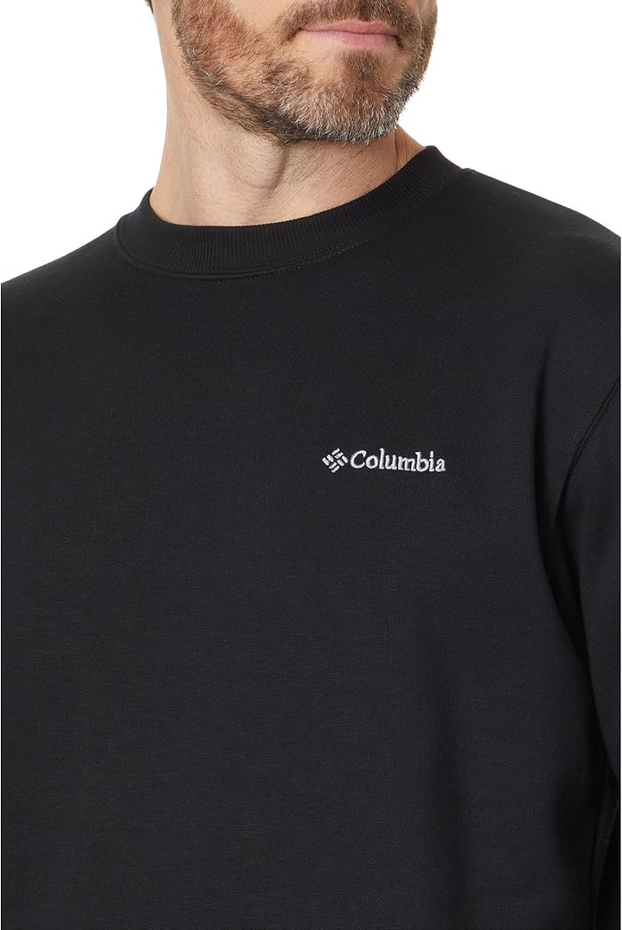 Мужская кофта с круглым вырезом Columbia Hart Mountain II, цвет: Чёрный — фото 4