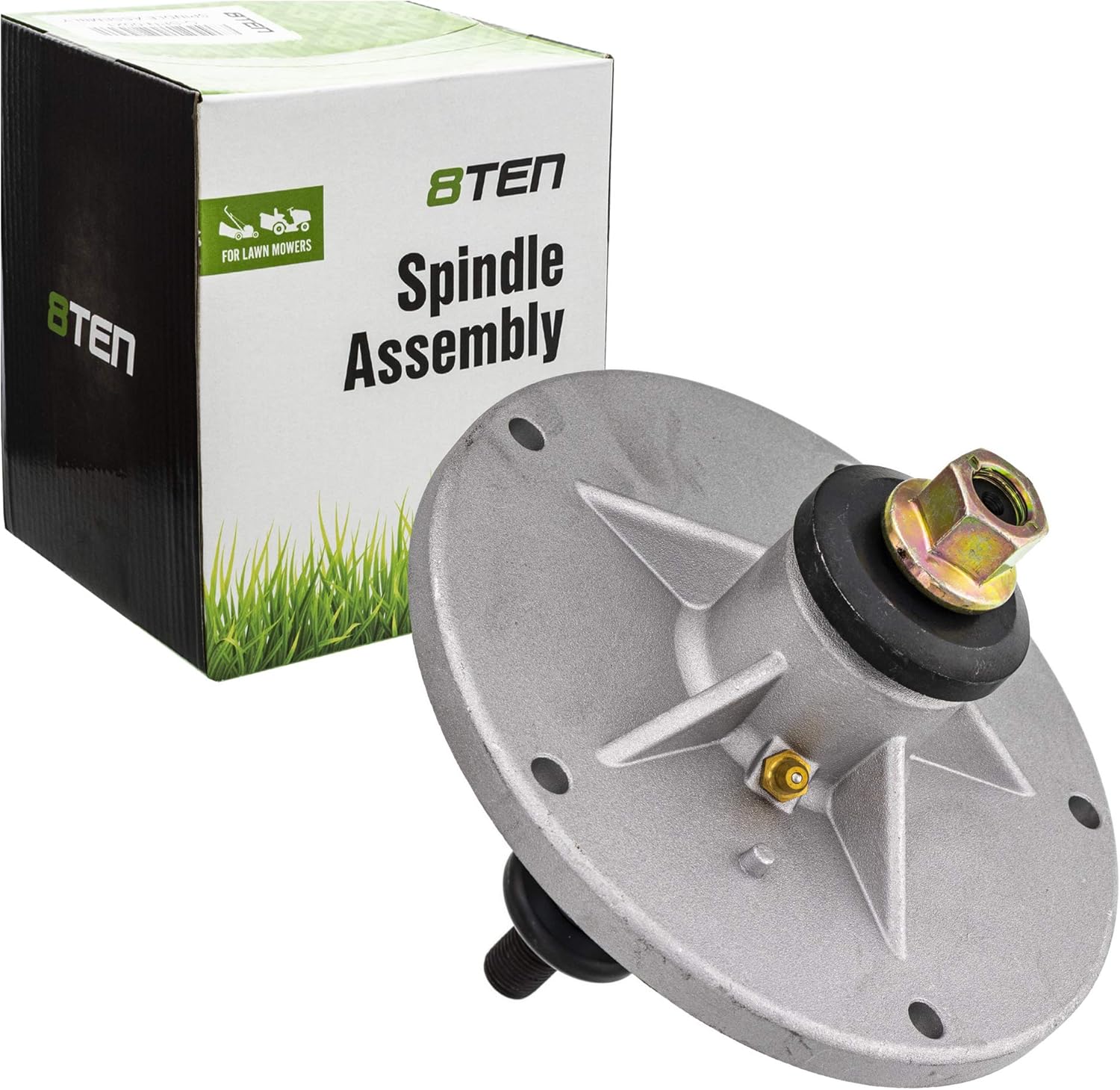 8TEN Mower Spindle with Shaft for Murray 38 52 inch Deck 094129MA 774091 774091MA 94129 94129MA 492574MA