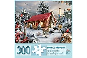 Bits and Pieces - 300 Large Piece Jigsaw Puzzle for Adults -...